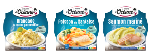 Plats cuisinés à base de poisson La Cuisine d'Océane : Brandade de morue, Poisson à la Nantaise, Saumon mariné et sa purée de courgettes