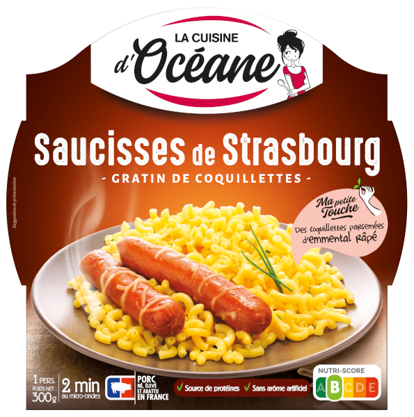 Saucisses de Strasbourg x4 (320g)